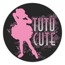 Tutu Cute (Pink) stickers