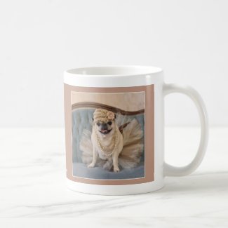 Tutu Pug Mug by Pugs and Kisses