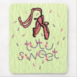 Tutu Sweet Slippers Mousepad