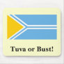 Tuva Flag - Tuva or Bust! Mouse Mats