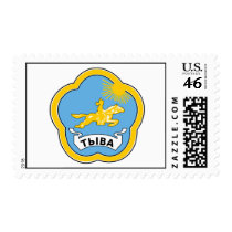 Tuva Official Coat Of Arms Heraldry Symbol Postage