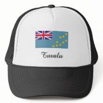 Tuvalu Flag Design hats