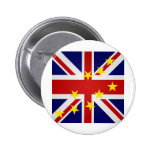 Tuvalu High quality Flag Pinback Buttons