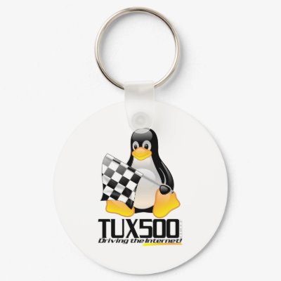 Tux500.com Key Chain by tux500atrevelinux