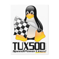 Tux500.com Post Card postcards