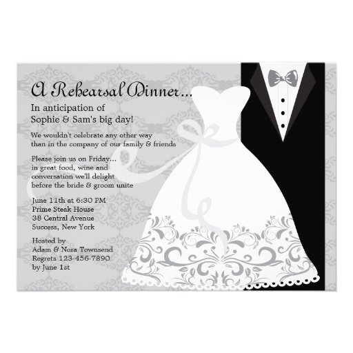 Tux and Gown Invitation (front side)