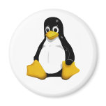 Tux Refrigerator Magnets