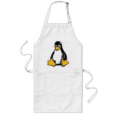 Tux Penguin - (Linux, Open Source, Copyleft, FSF) Aprons by strk3