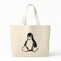 Tux Penguin - (Linux, Open Source, Copyleft, FSF) bags