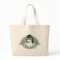 Tux Penguin - (Linux, Open Source, Copyleft, FSF) bags