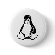 Tux Penguin - (Linux, Open Source, Copyleft, FSF) buttons by strk3 Tux Penguin - (Linux, Open Source, Copyleft, FSF) buttons
