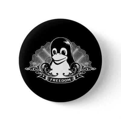 Tux Penguin - (Linux, Open Source, Copyleft, FSF) Pins by strk3