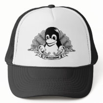 Tux Penguin - (Linux, Open Source, Copyleft, FSF) hats