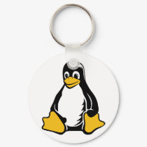 Tux Penguin - (Linux, Open Source, Copyleft, FSF) keychains