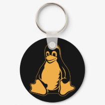 Tux Penguin - (Linux, Open Source, Copyleft, FSF) keychains