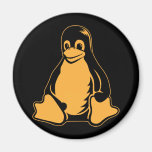Tux Penguin - (Linux, Open Source, Copyleft, FSF) Refrigerator Magnets