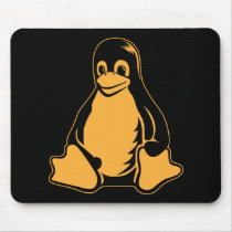 Tux Penguin - (Linux, Open Source, Copyleft, FSF) mousepads