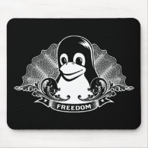 Tux Penguin - (Linux, Open Source, Copyleft, FSF) Mouse Mats