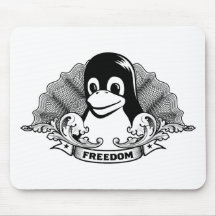 Tux Penguin - (Linux, Open Source, Copyleft, FSF) Mouse Mats