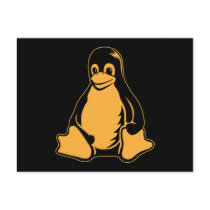 Tux Penguin - (Linux, Open Source, Copyleft, FSF) postcards