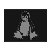 Tux Penguin - (Linux, Open Source, Copyleft, FSF) postcards
