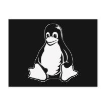 Tux Penguin - (Linux, Open Source, Copyleft, FSF) postcards