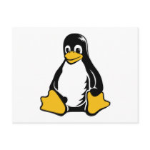 Tux Penguin - (Linux, Open Source, Copyleft, FSF) postcards