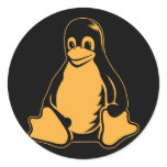 Tux Penguin - (Linux, Open Source, Copyleft, FSF) stickers