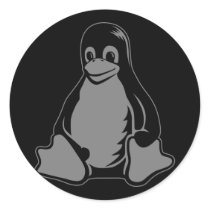 Tux Penguin - (Linux, Open Source, Copyleft, FSF) stickers