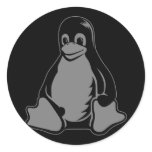 Tux Penguin - (Linux, Open Source, Copyleft, FSF) stickers