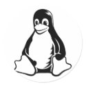 Tux Penguin - (Linux, Open Source, Copyleft, FSF) stickers