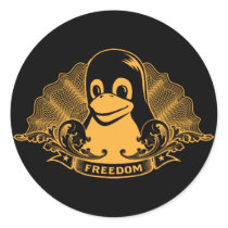 Tux Penguin - (Linux, Open Source, Copyleft, FSF) stickers