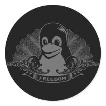 Tux Penguin - (Linux, Open Source, Copyleft, FSF) stickers