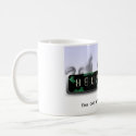 Tux Smash clock mug