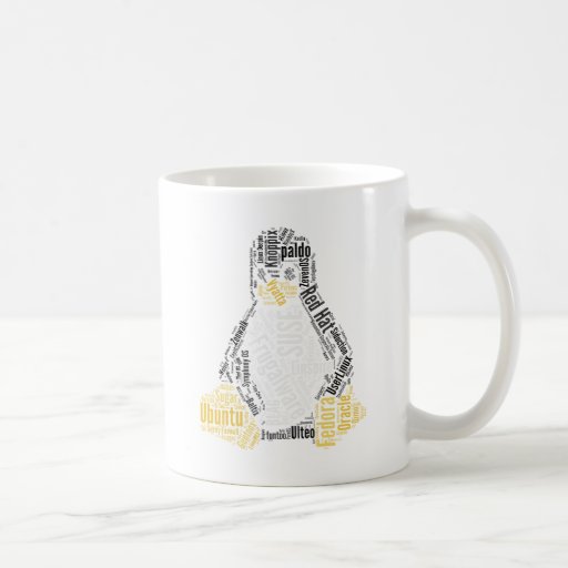 Tux Typo Coffee Mug