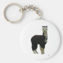 Tuxedo Alpaca Keychains
