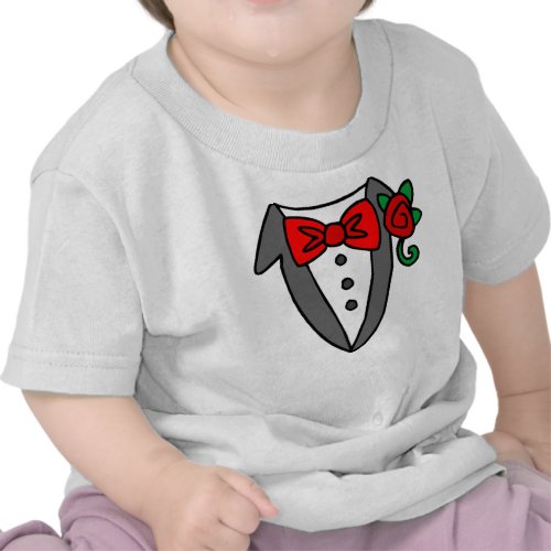 Tuxedo baby/toddler t-shirt shirt