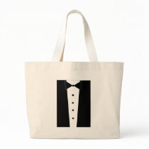 Tuxedo Tote Bag