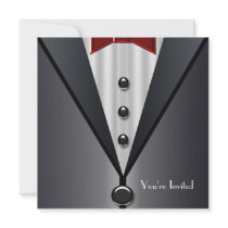 Tuxedo Black Tie Formal Event Black Tie Party Announcement
