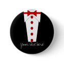 Tuxedo Button (Red)