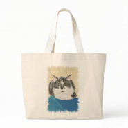 Tuxedo Cat canvas bags bag