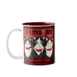 Tuxedo Cat Coffee Mug