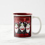 Tuxedo Cat Coffee Mug