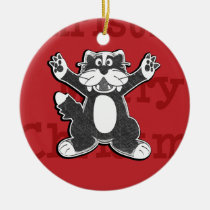 Tuxedo Cat ornaments