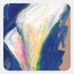 "Tuxedo Cuff" Lily Flower Painting Sticker