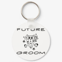 Tuxedo Future Groom keychains