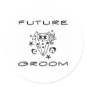 Tuxedo Future Groom stickers