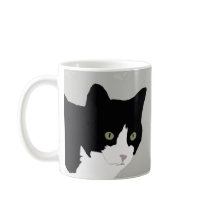 Tuxedo Kitty Mug