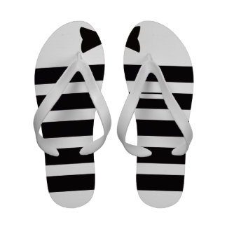 tuxedo flip flops