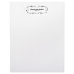 Tuxedo Wedding Stationery Letterhead Design